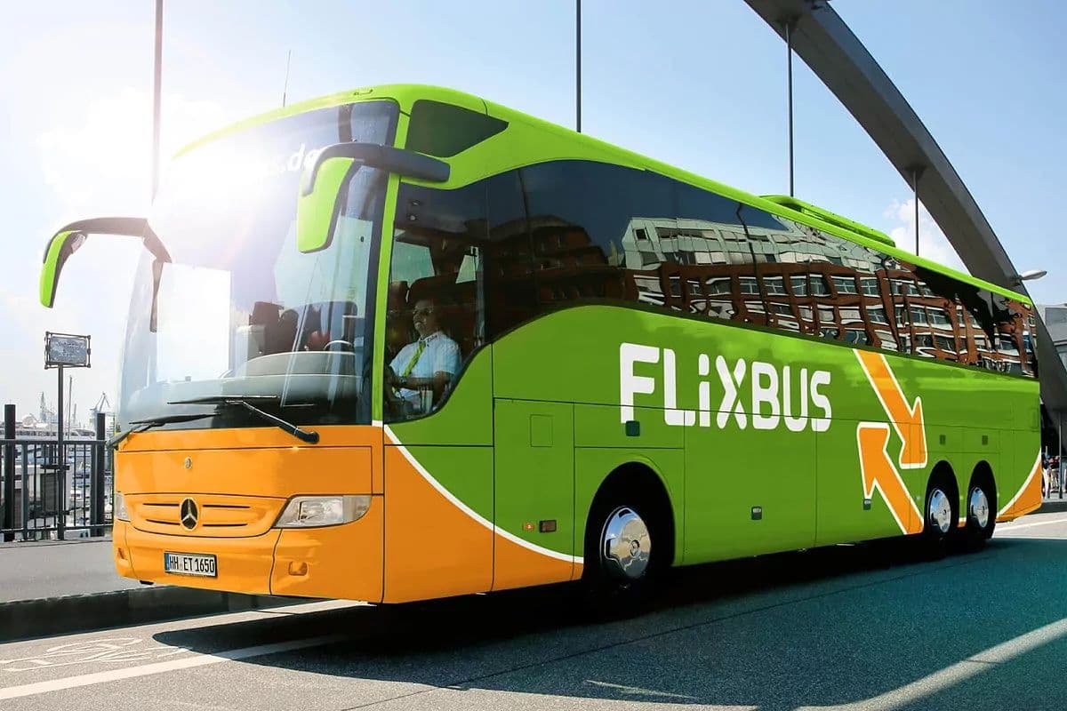 flixbus on the road